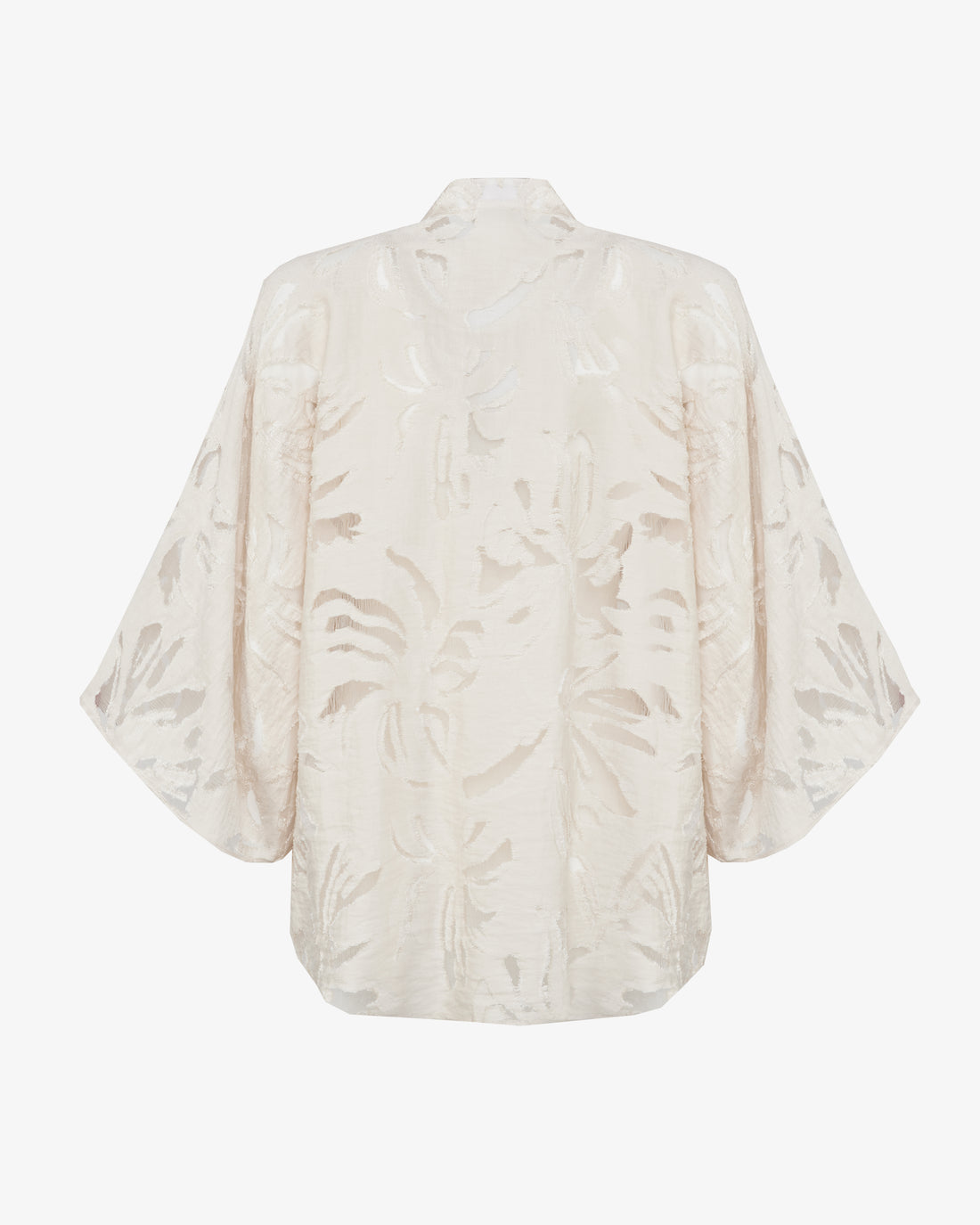Blusa con maniche a campana