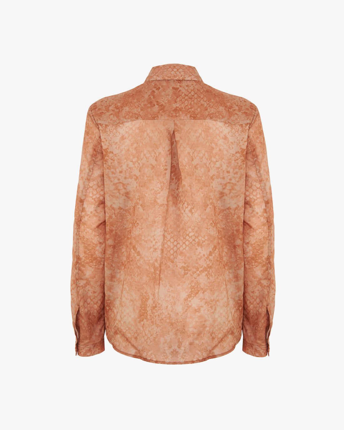 Camicia con stampa pitone