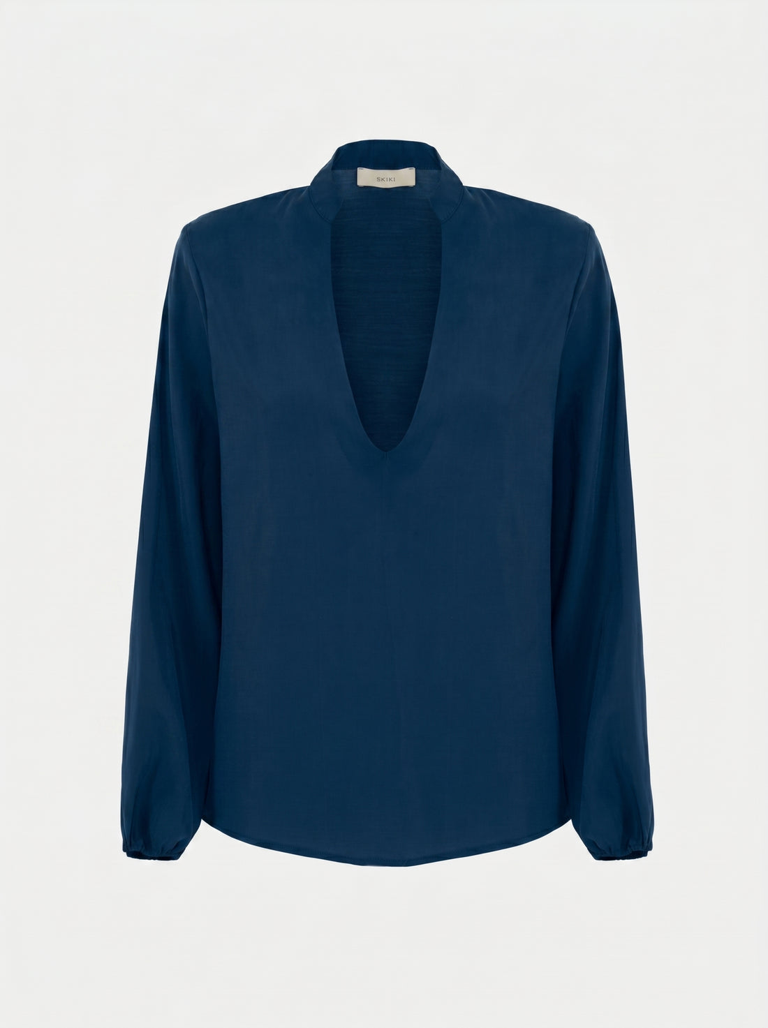 Blusa Scollo V Fluida