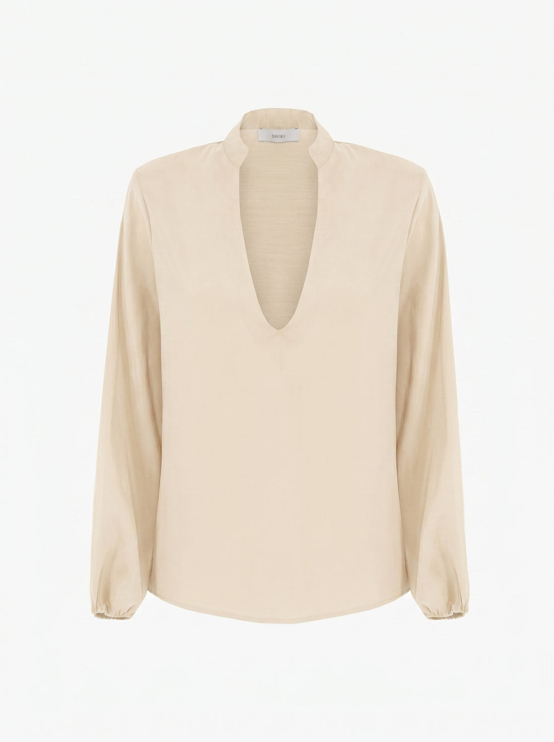 Blusa Scollo V Fluida