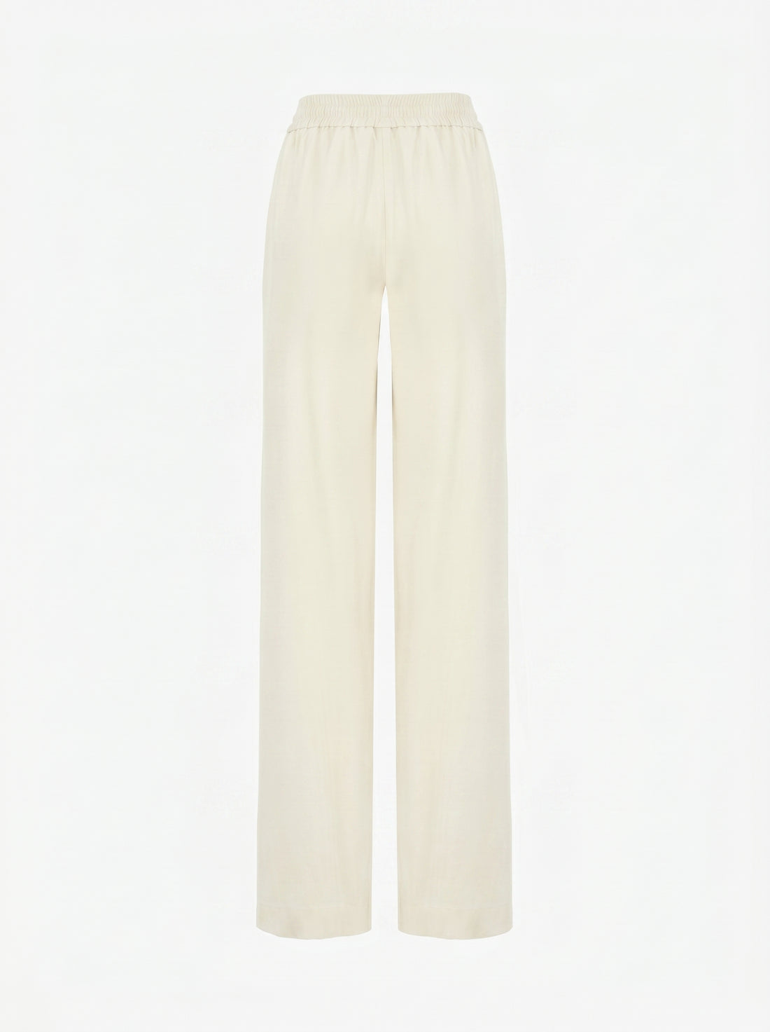 Pantalone palazzo con vita elasticizzata