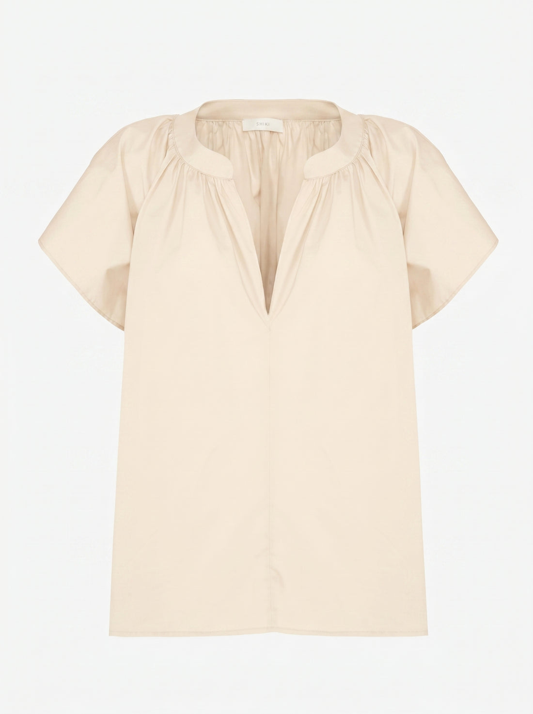 Blusa con arricciature