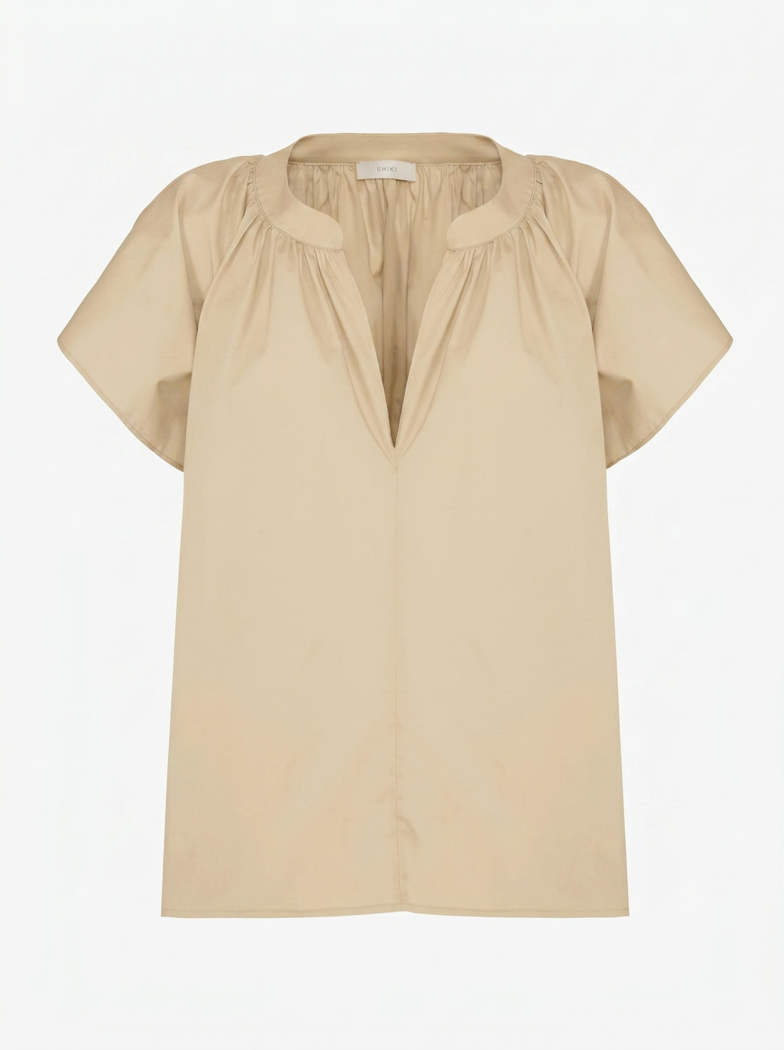 Blusa con arricciature