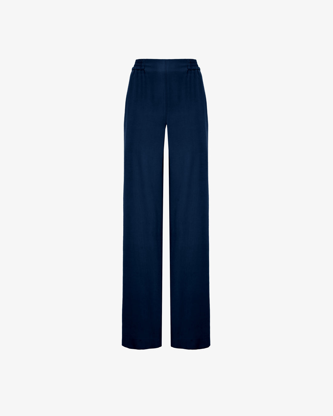 Pantalone palazzo con vita elasticizzata