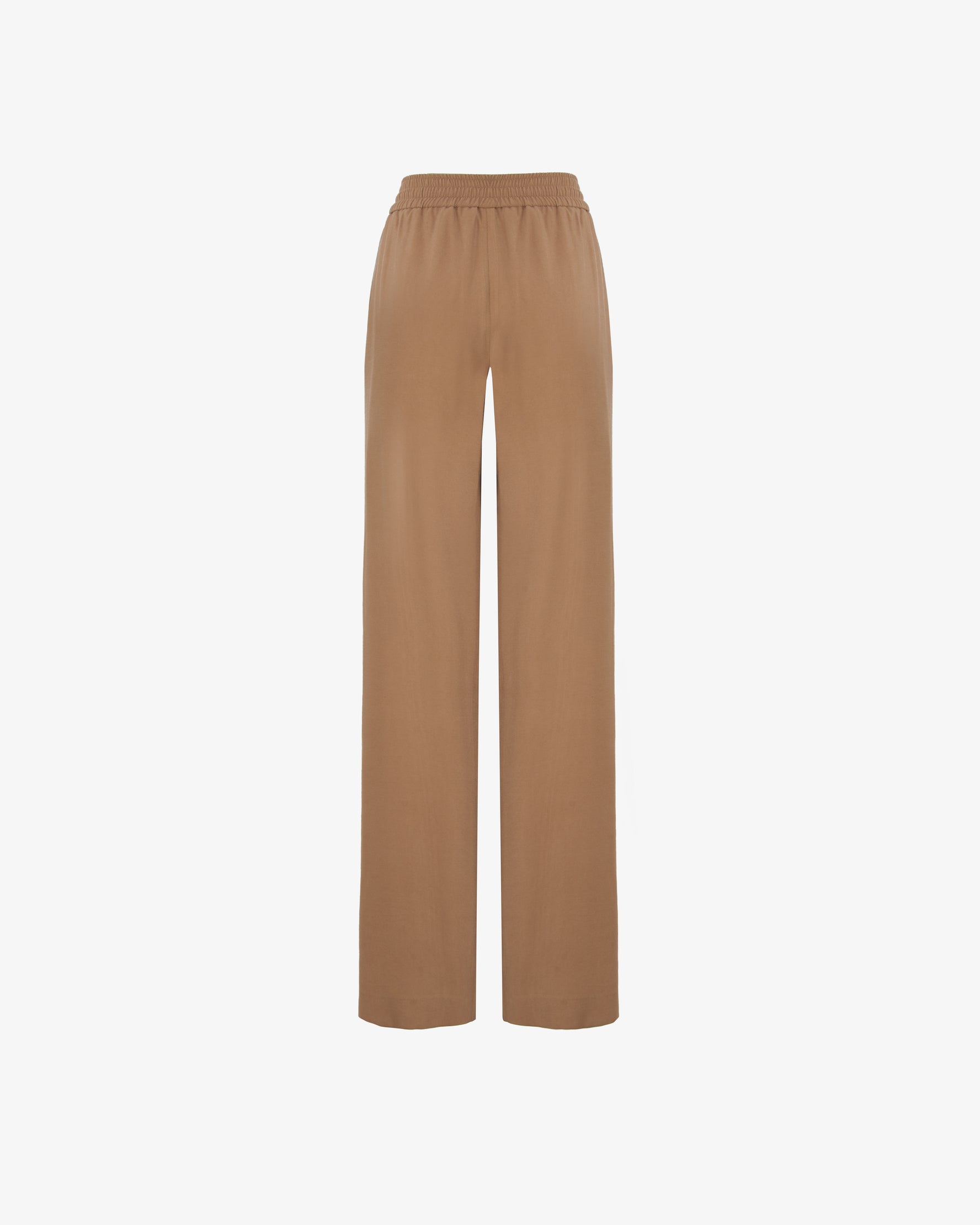 Pantalone palazzo con vita elasticizzata