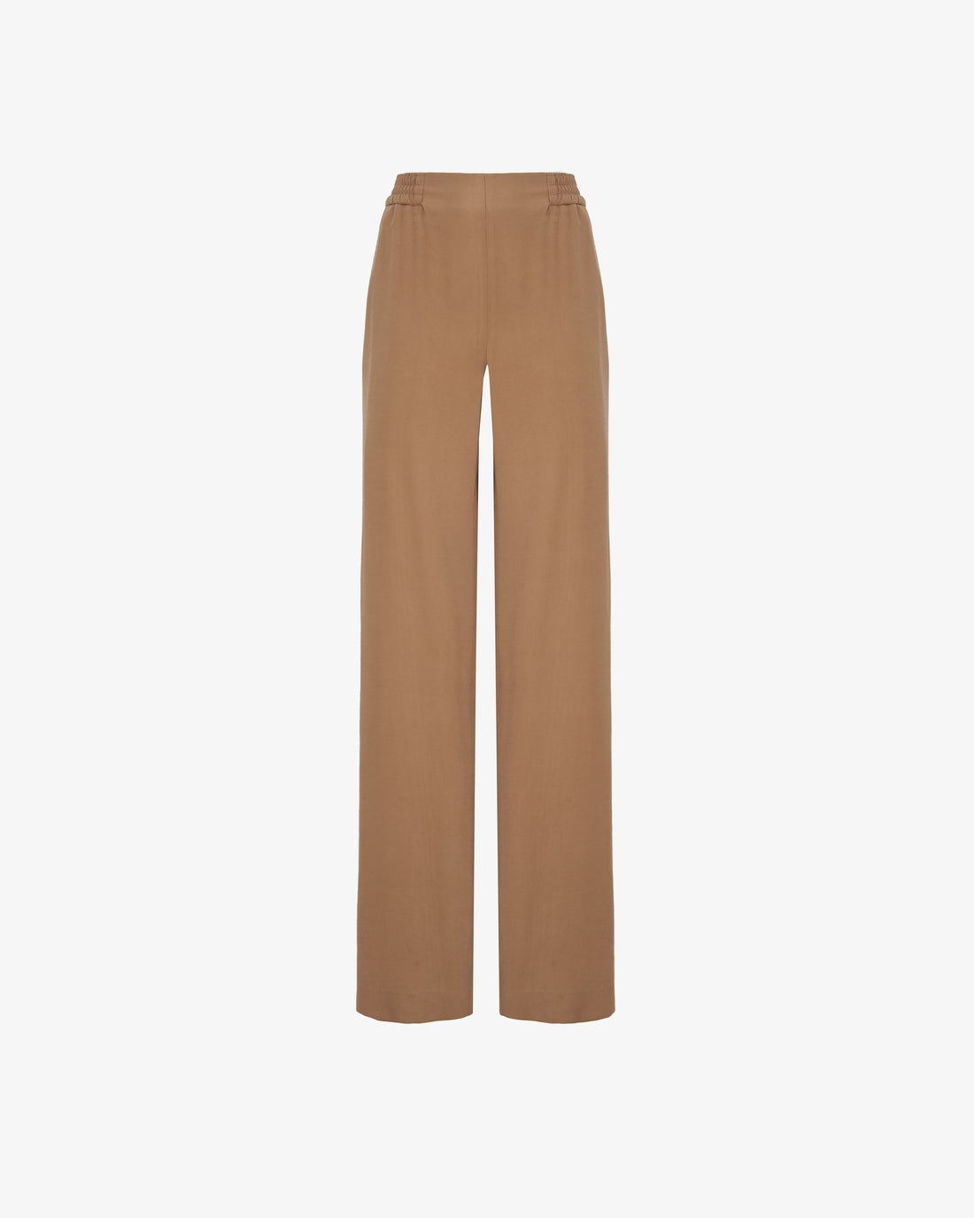 Pantalone palazzo con vita elasticizzata