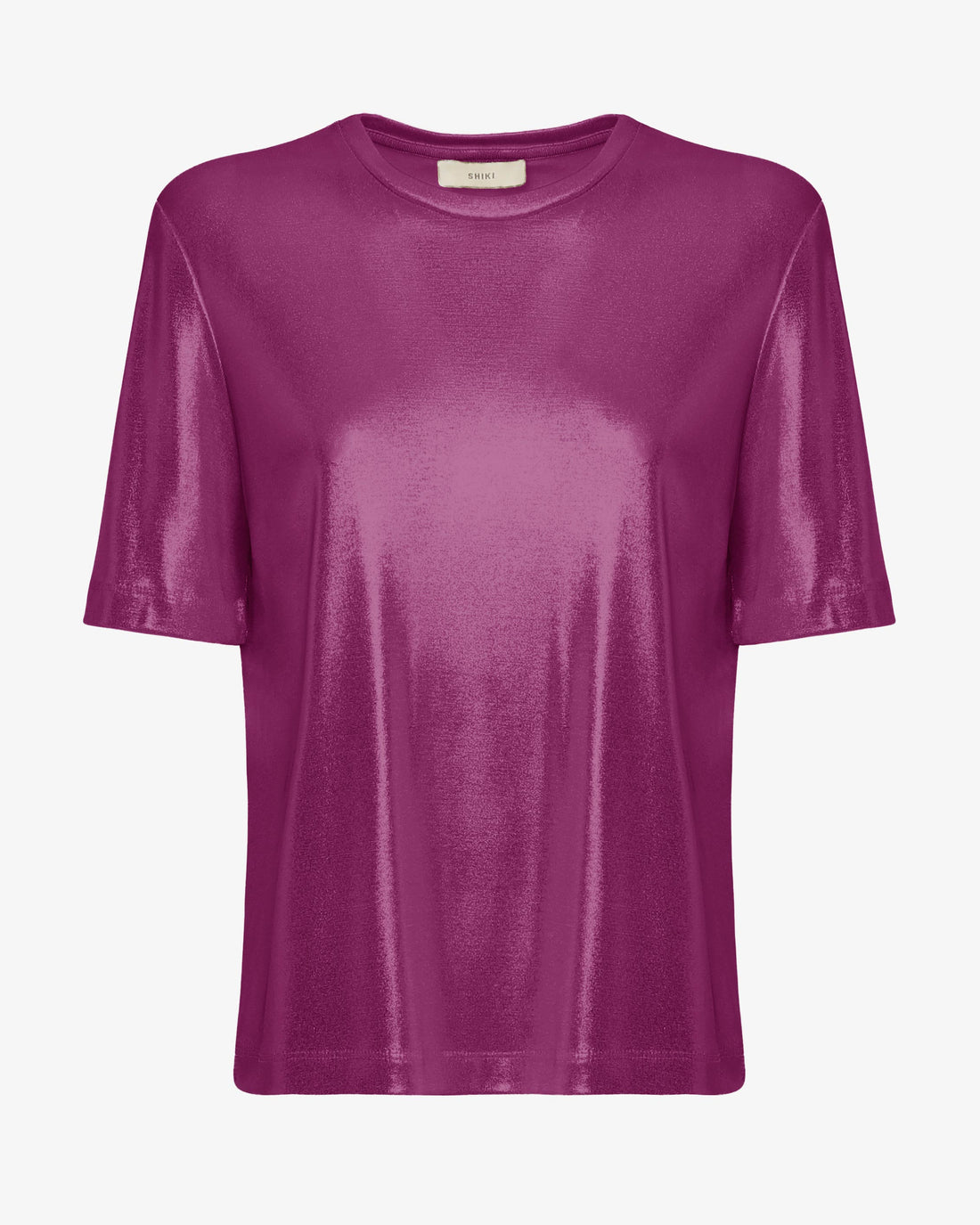 T-shirt in jersey laminato