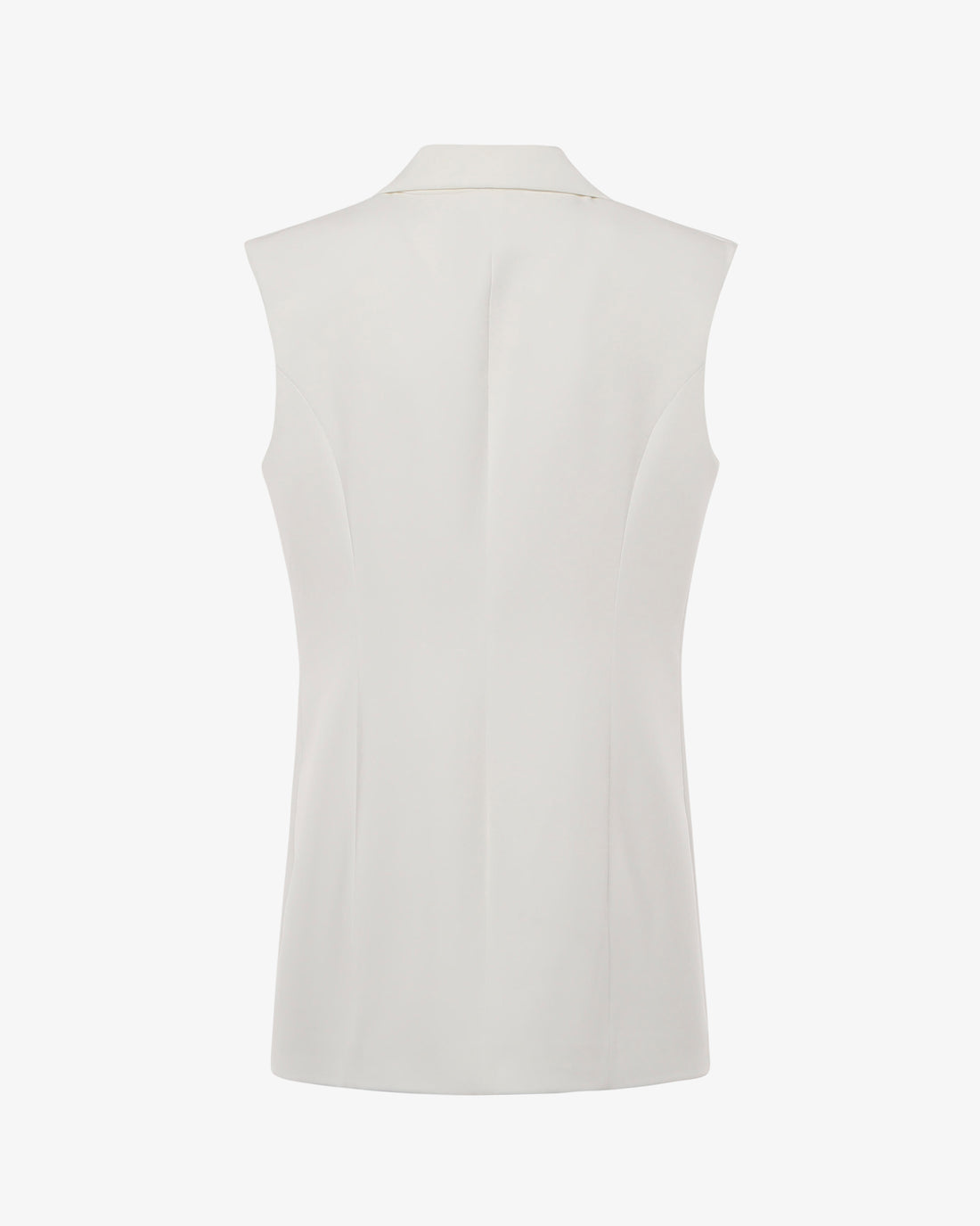 Gilet monopetto con bottoni