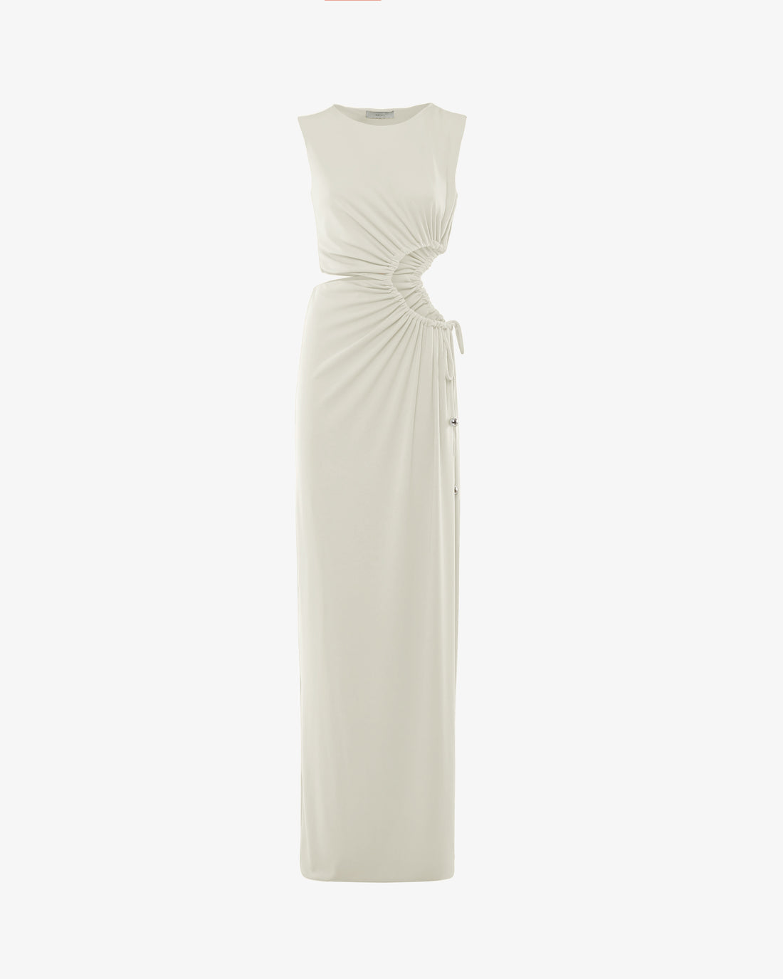 Abito lungo con cut-out in jersey