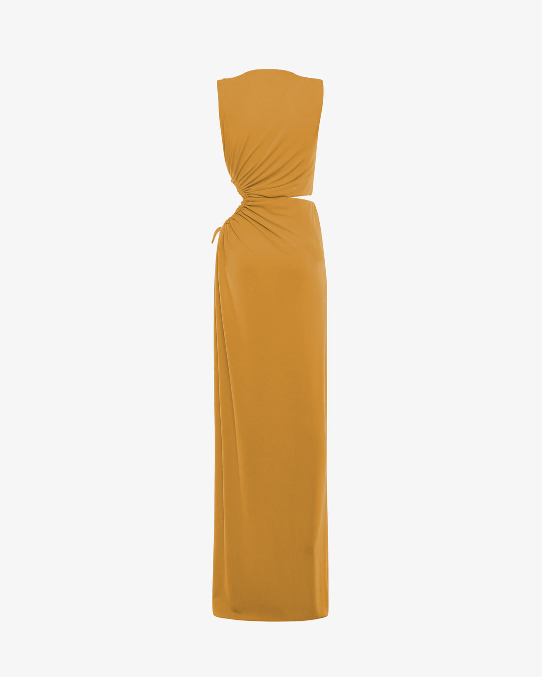 Abito lungo con cut-out in jersey