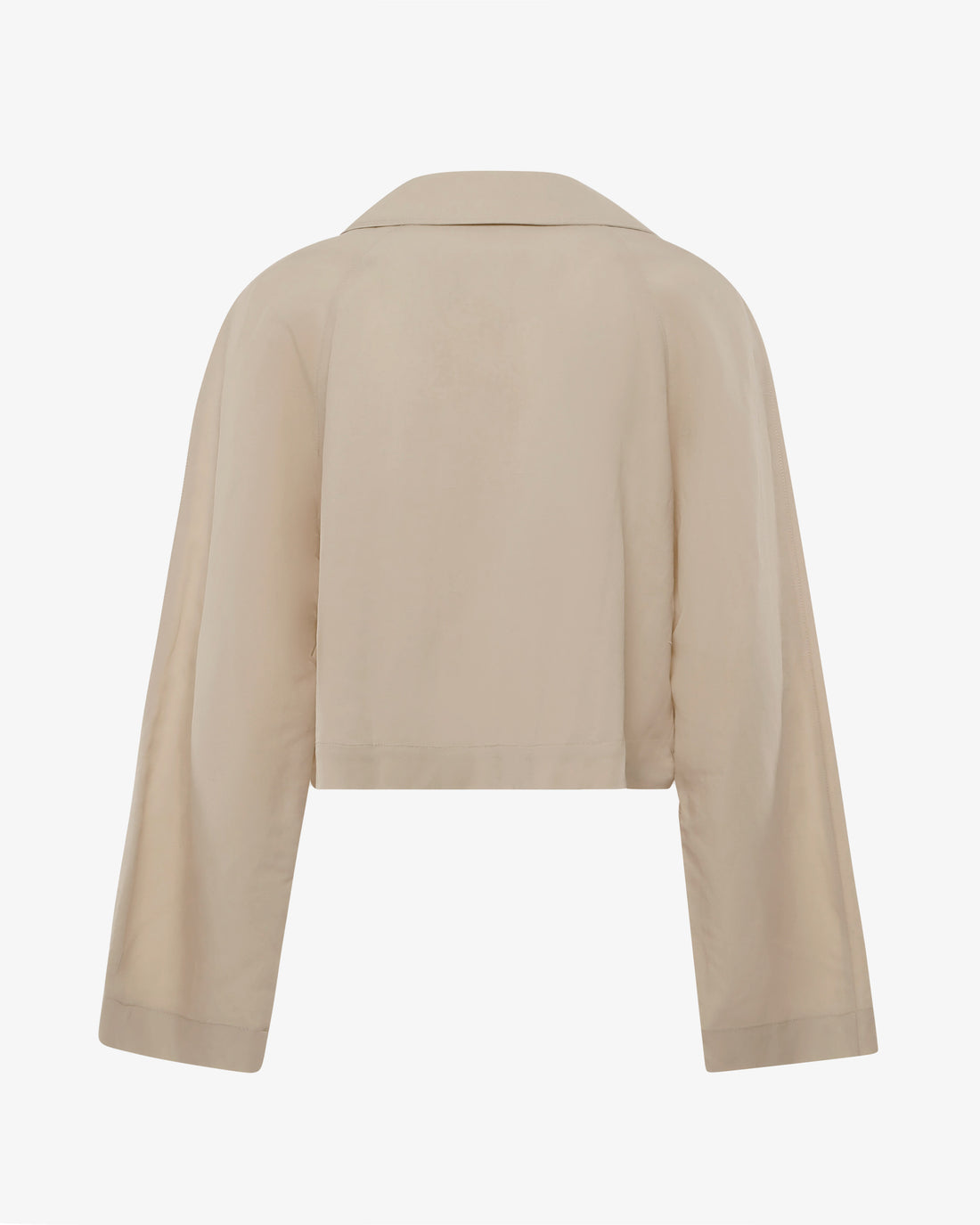 Trench cropped in misto lino