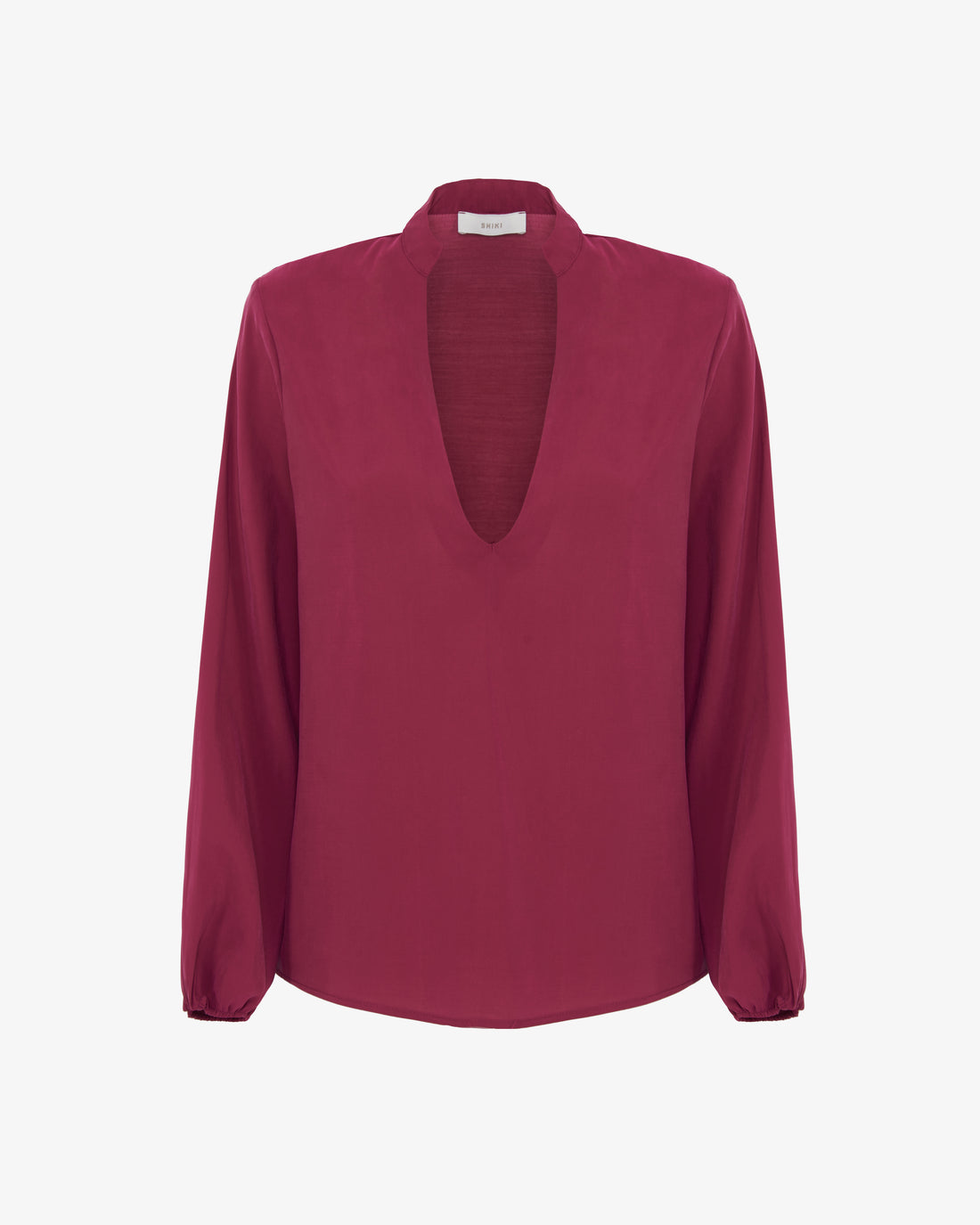 Blusa Scollo V Fluida