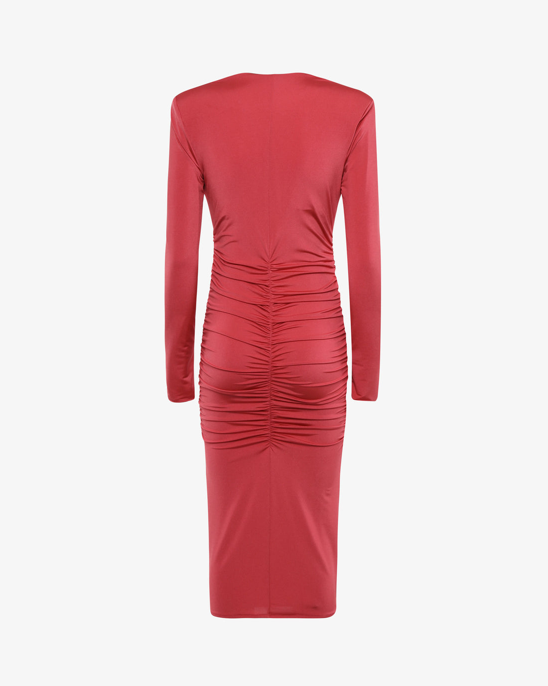 Abito Midi in jersey scollo a V