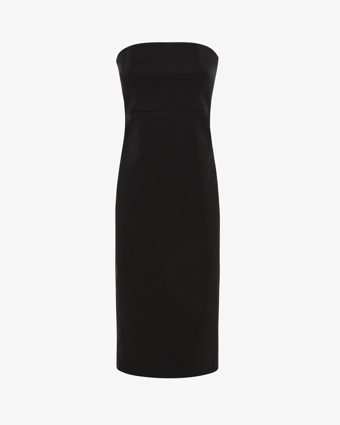 Abito Midi in maglia mezzo collo con collana