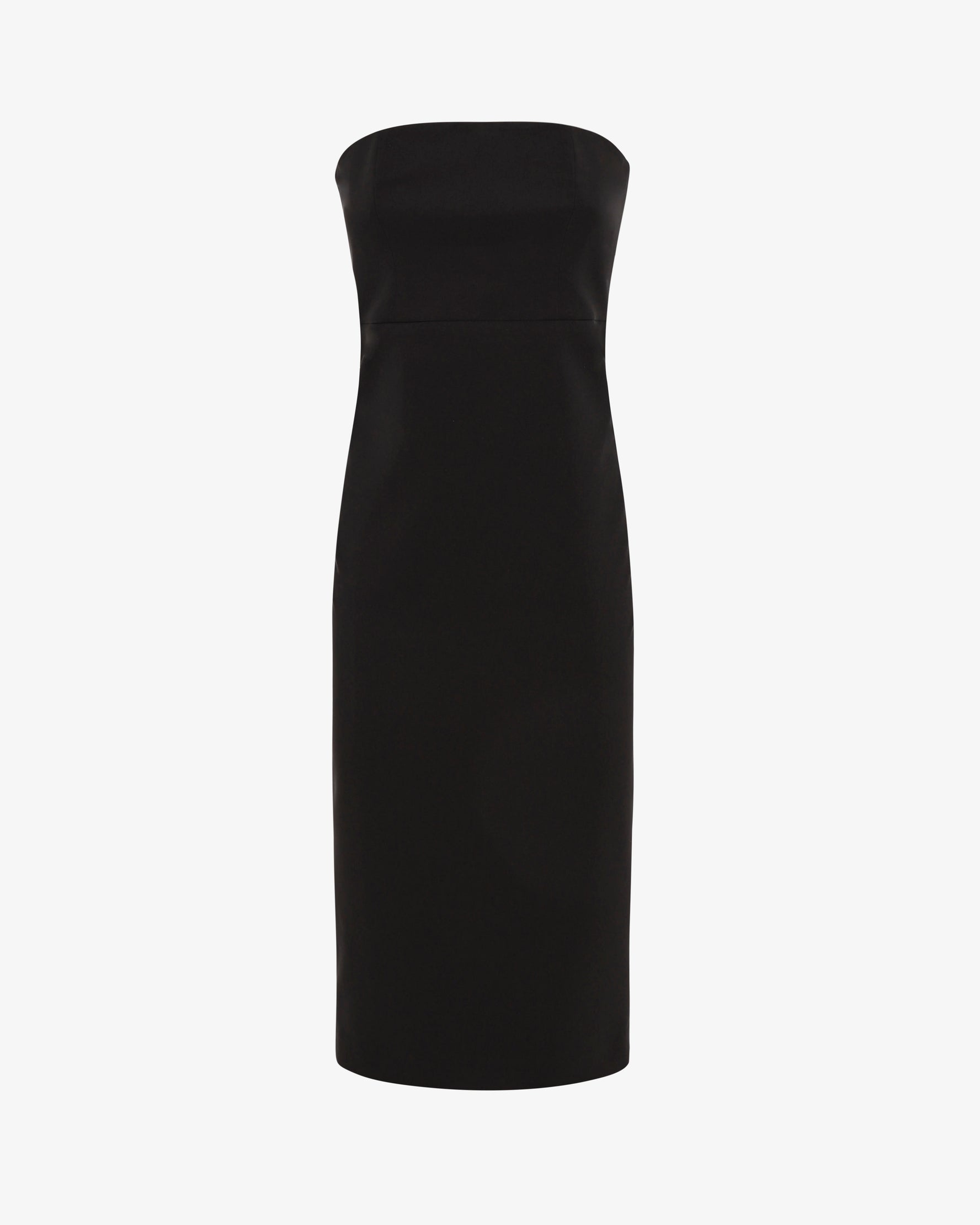 Abito Midi in maglia mezzo collo con collana