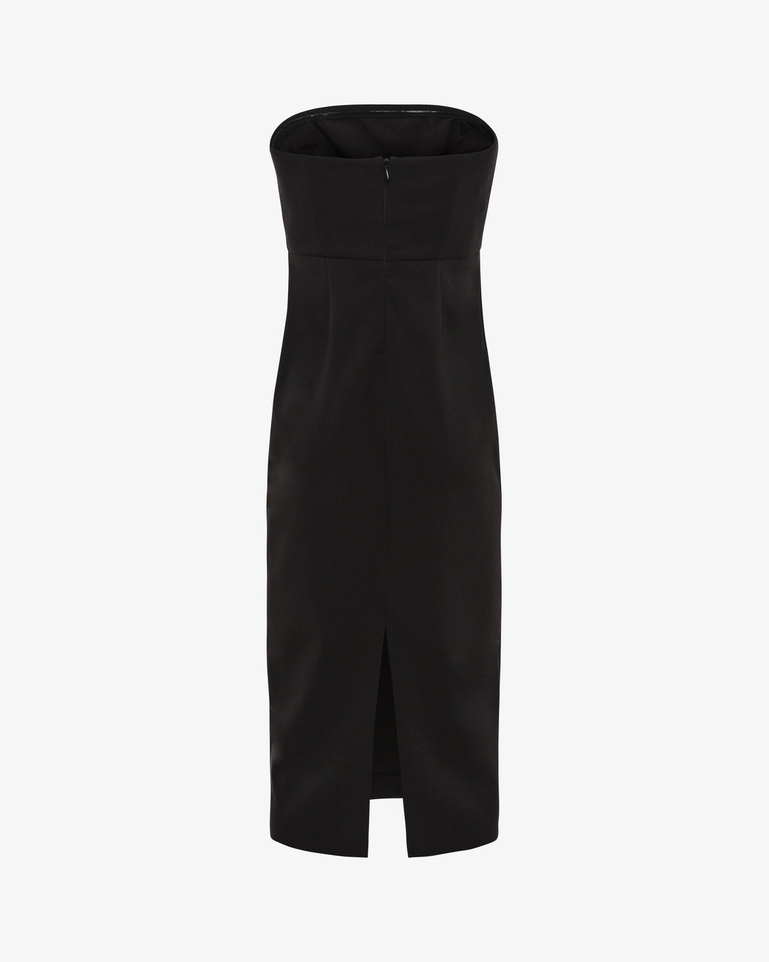 Abito Midi in maglia mezzo collo con collana