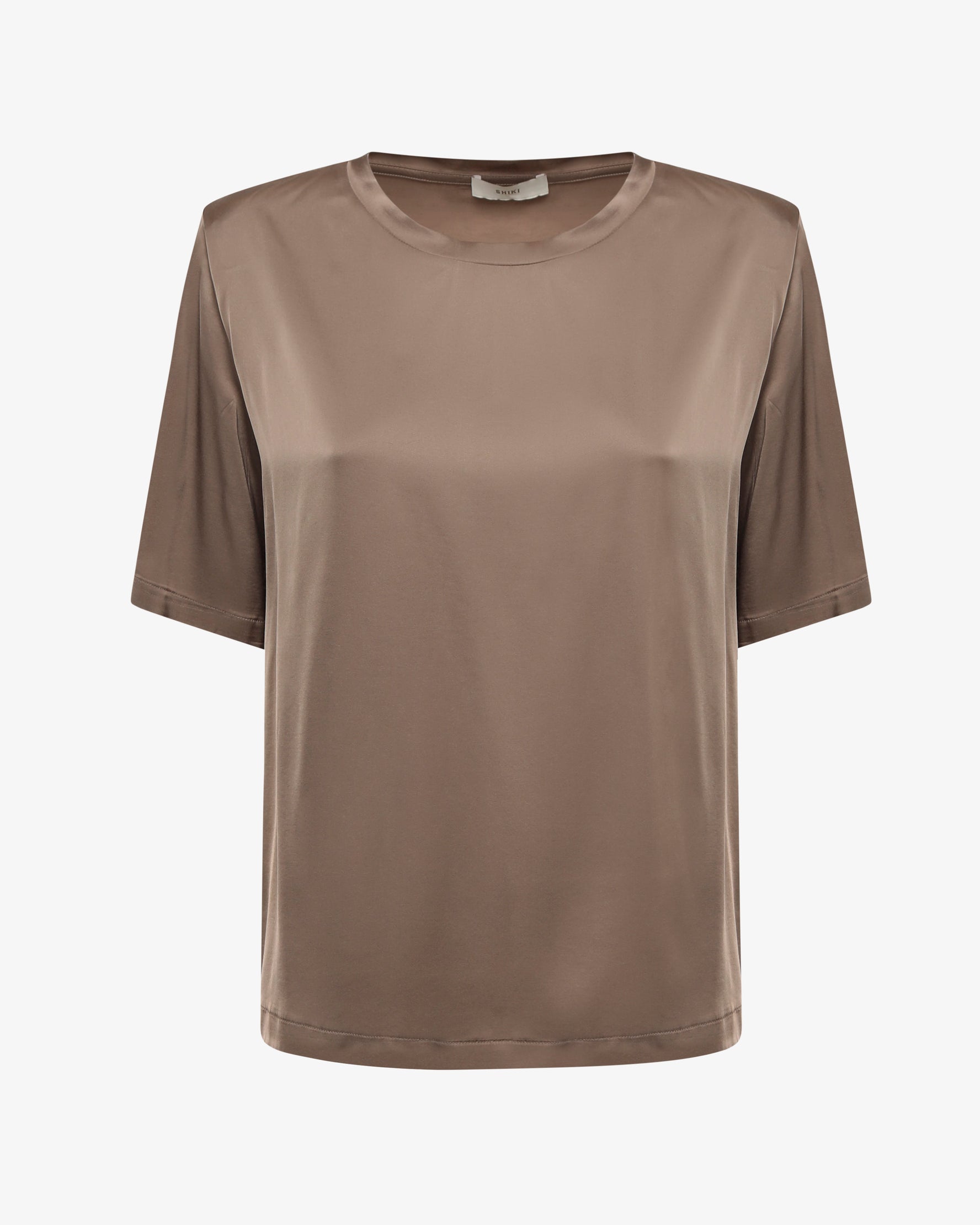 T-shirt in satin