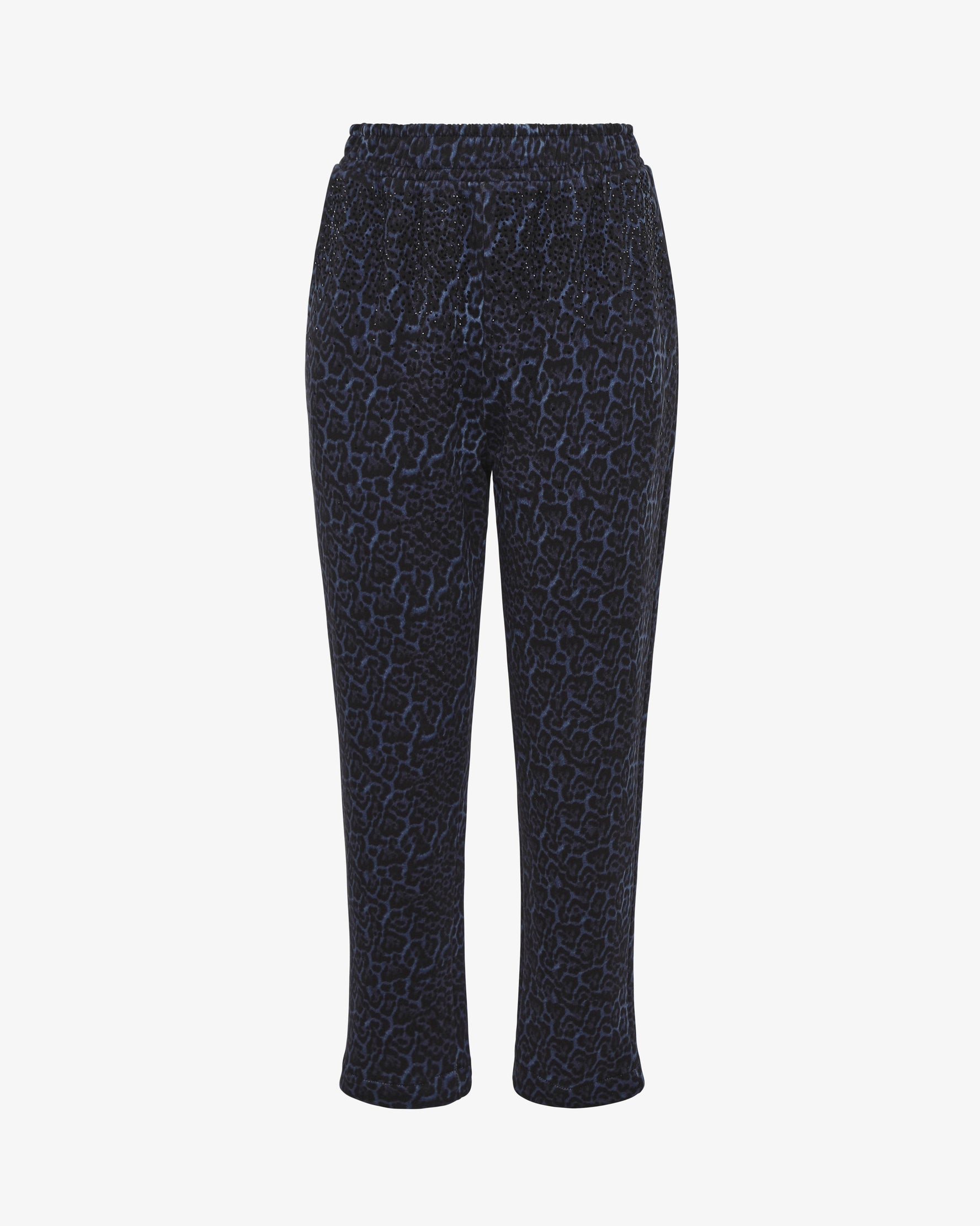 Pantaloni in felpa con stampa animalier
