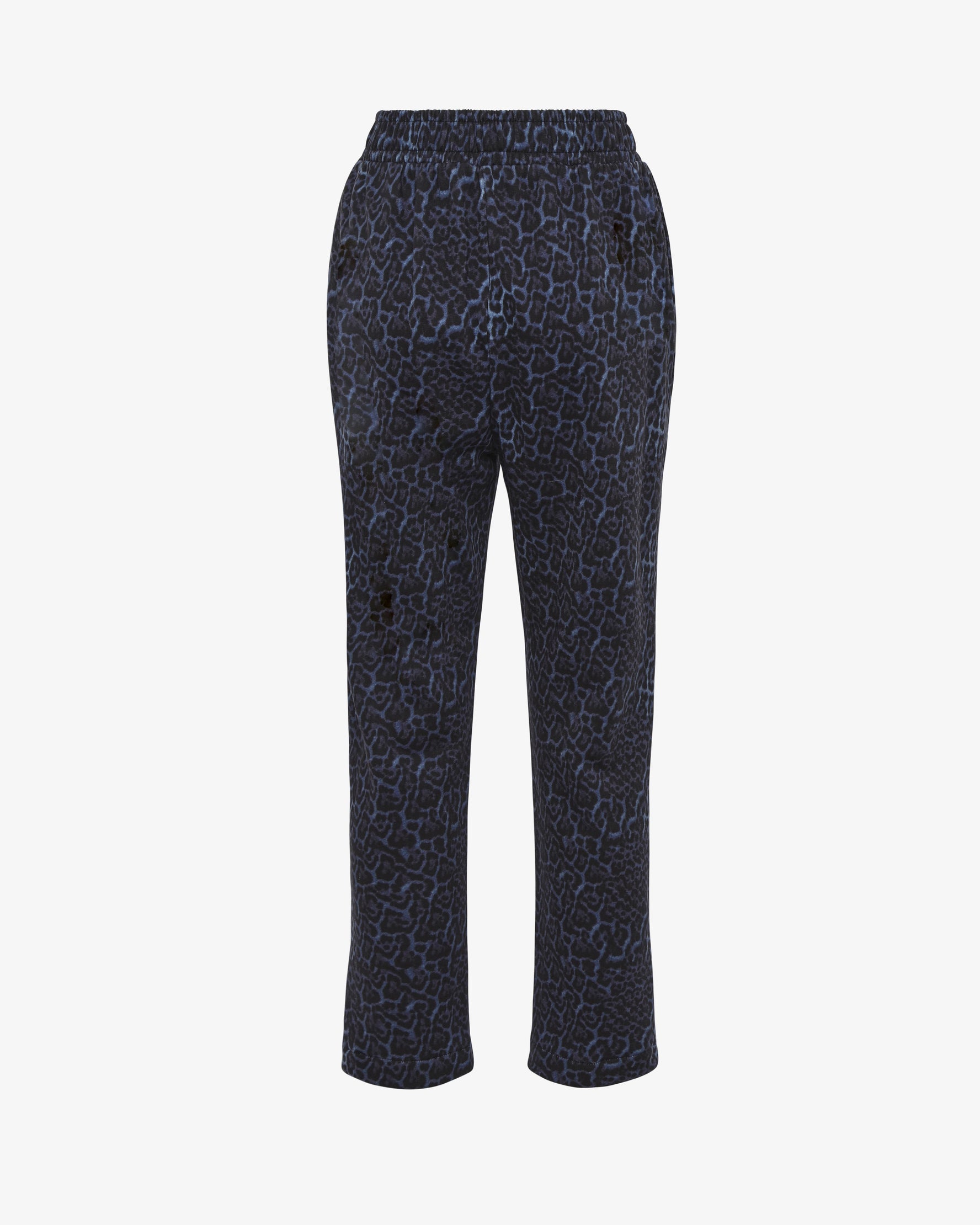 Pantaloni in felpa con stampa animalier