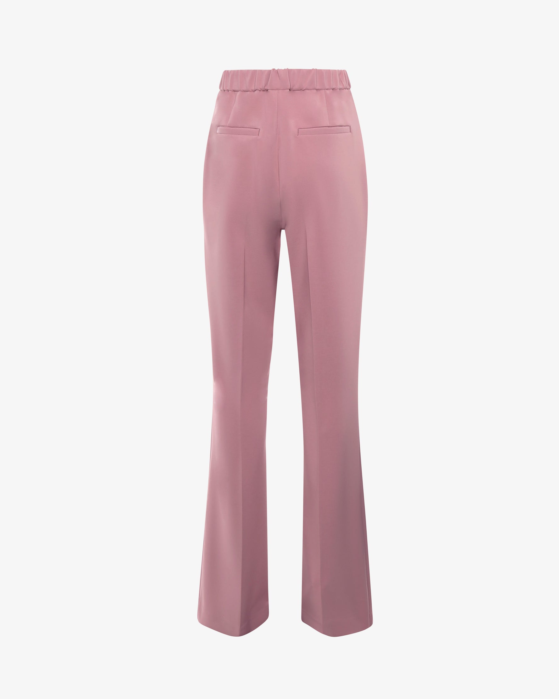Pantaloni flare in tessuto tecnico