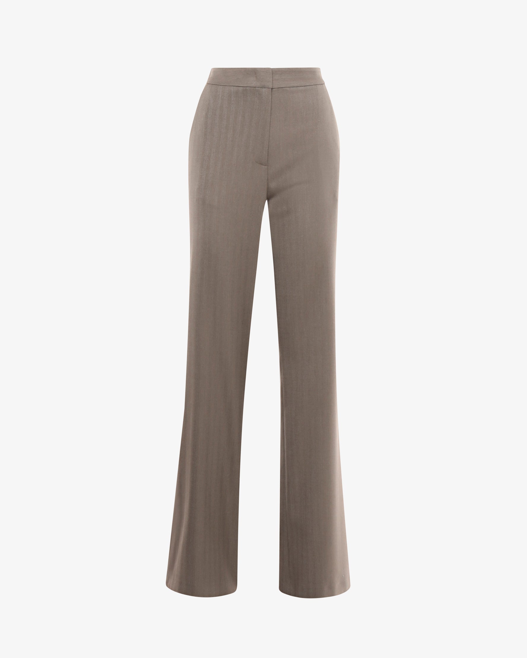 Pantaloni flare in manolana