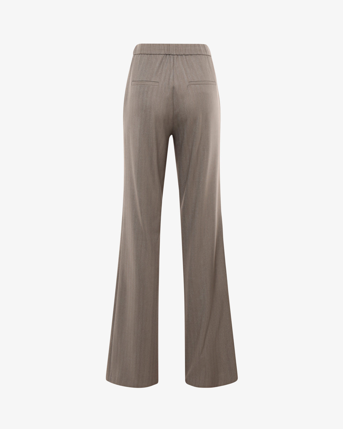 Pantaloni flare in manolana