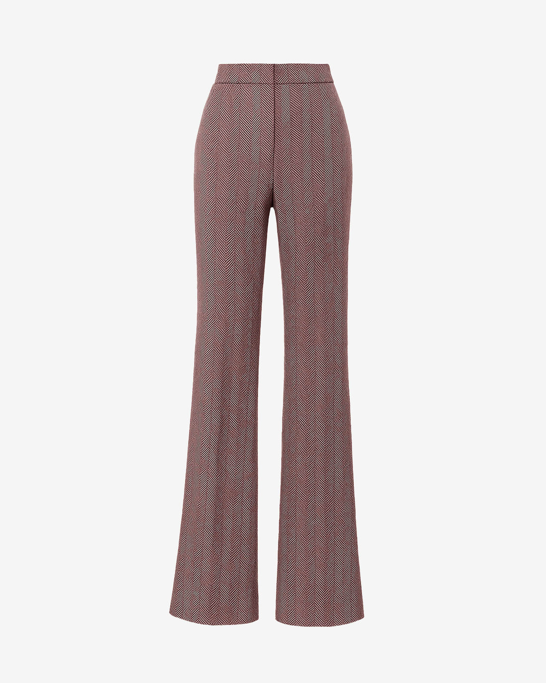 Pantaloni flare in manolana