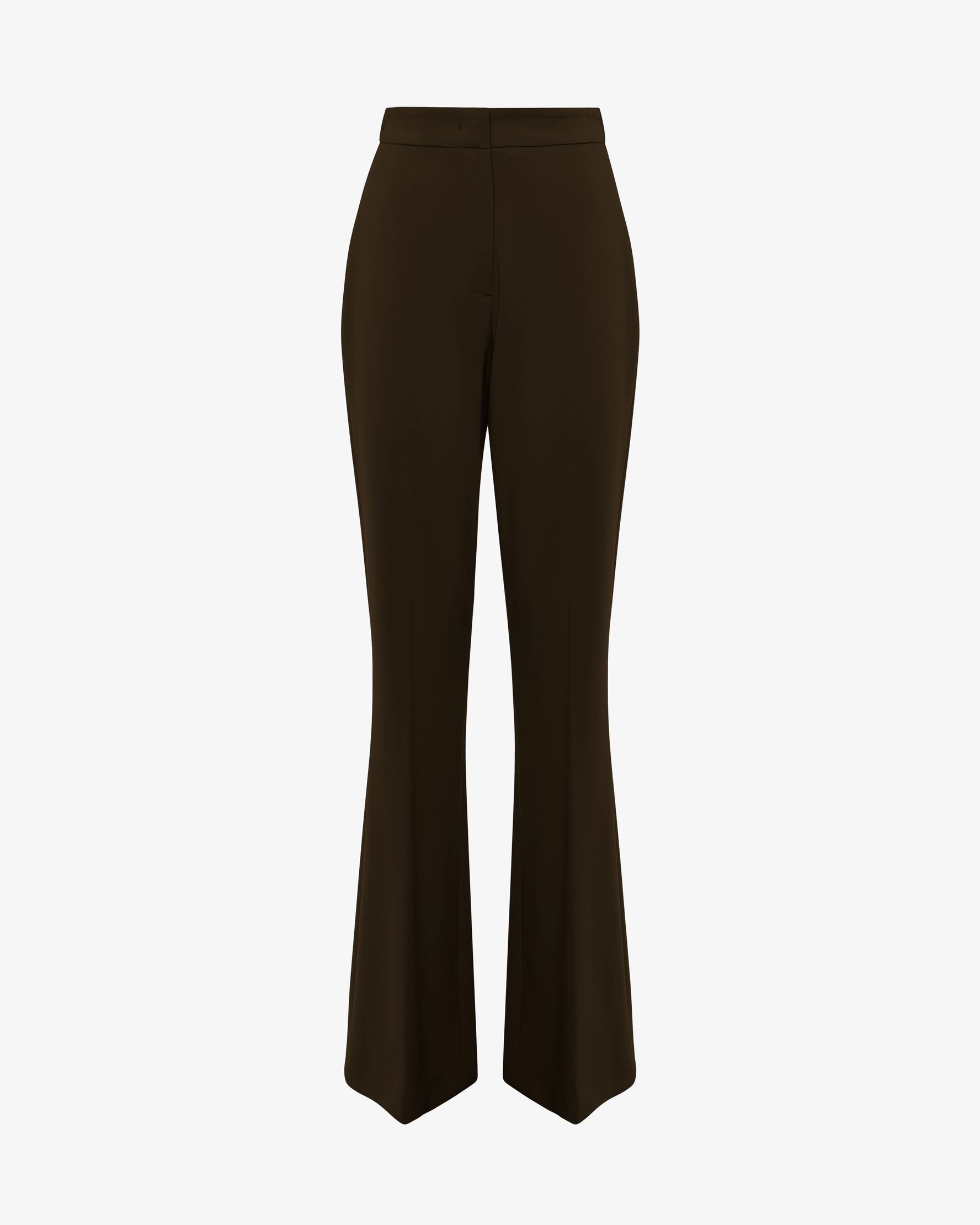 Pantaloni flare in tessuto tecnico