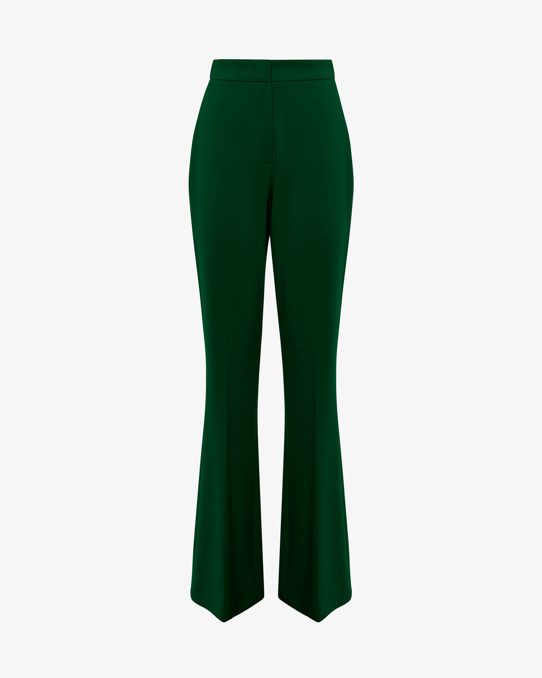 Pantaloni flare in tessuto tecnico