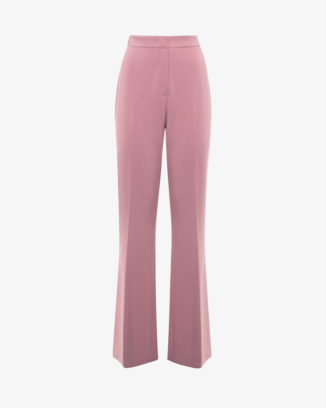 Tailleur con giacca monopetto e pantalone flare