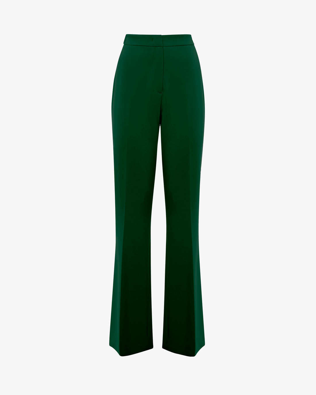 Tailleur con giacca monopetto e pantalone flare