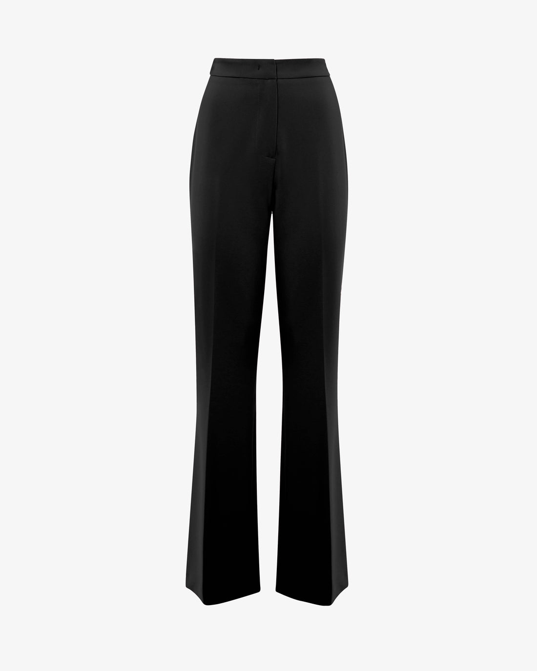 Tailleur con giacca monopetto e pantalone flare