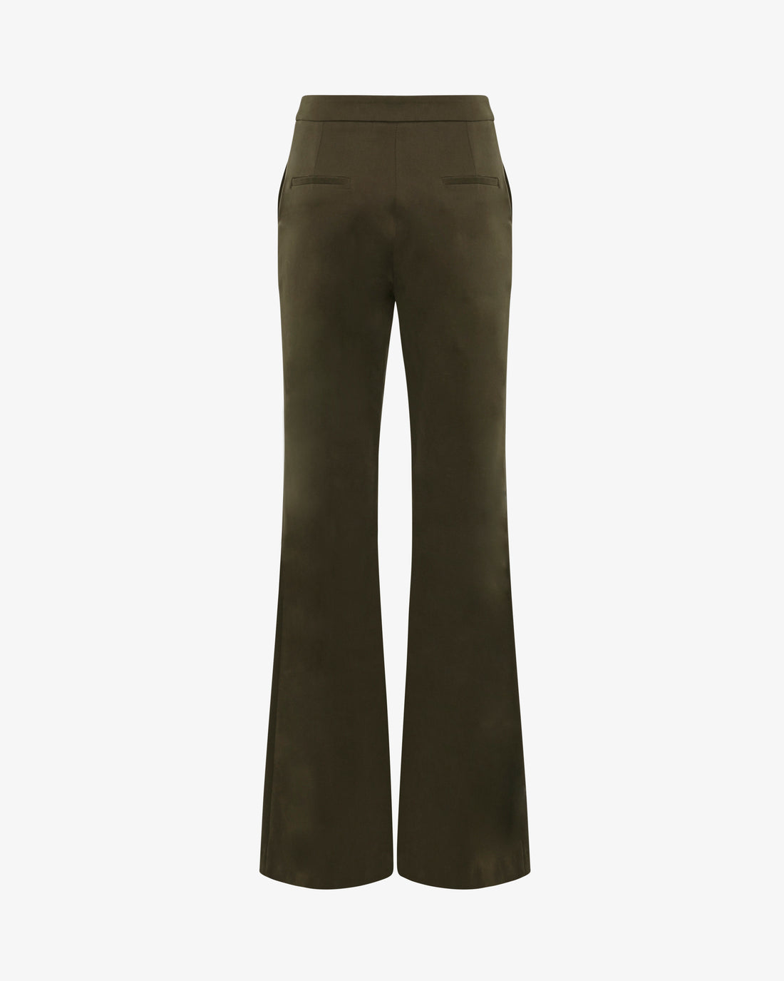 Tailleur con giacca cropped e pantalone flare