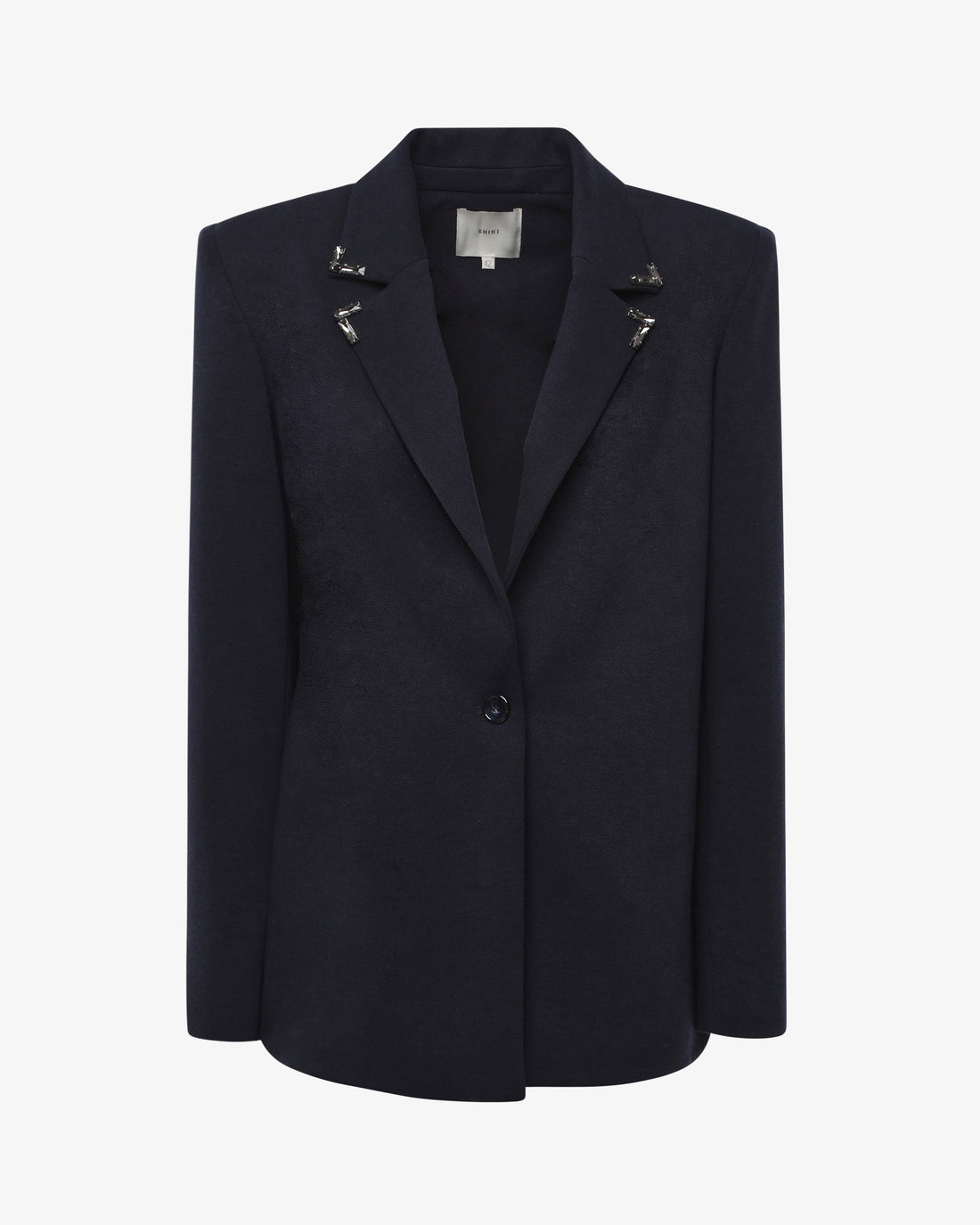 Tailleur con dettaglio gioiello