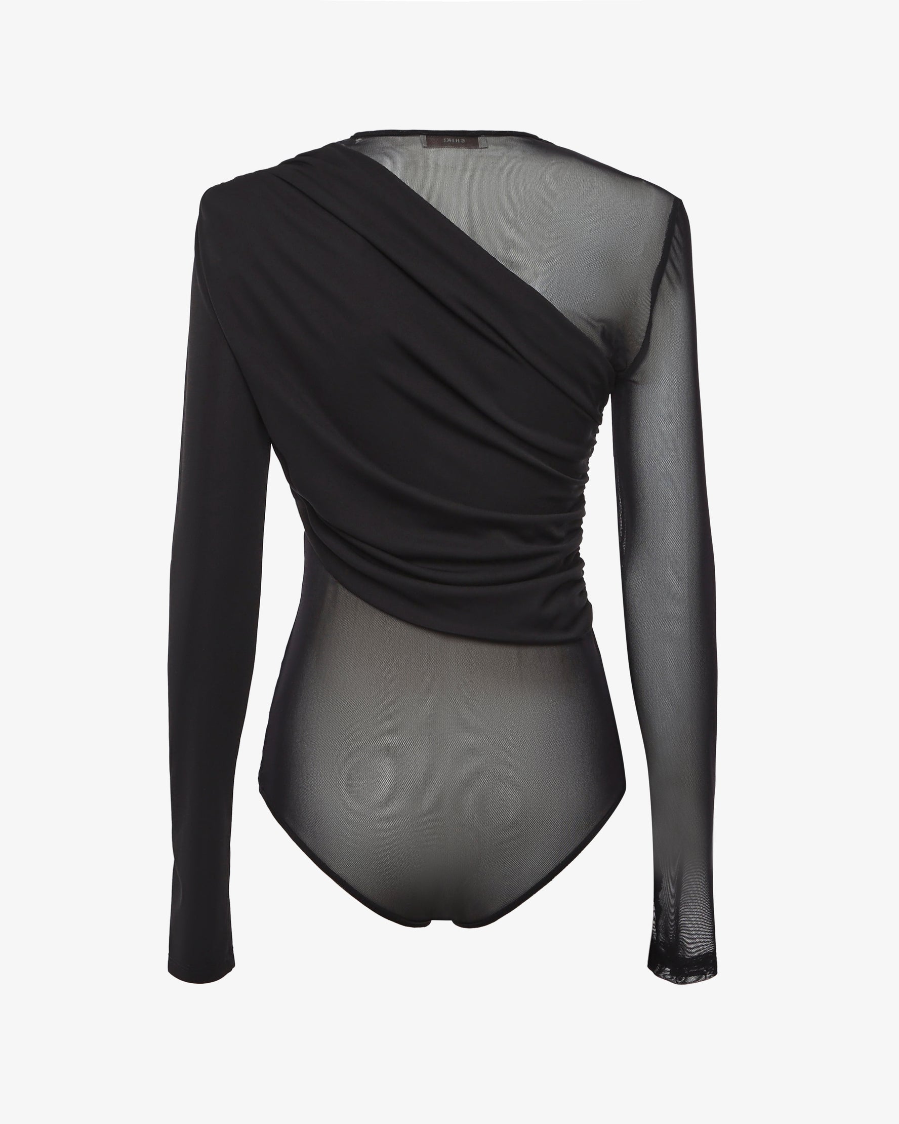 Body con cut out in rete