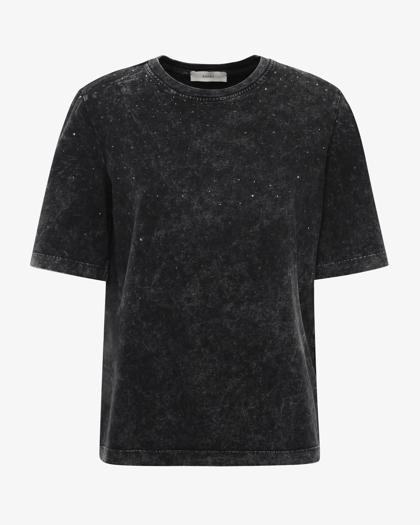 T-shirt in cotone slavato