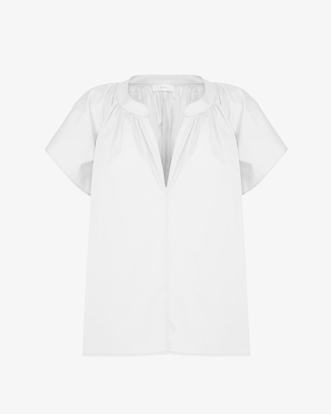 Blusa con arricciature