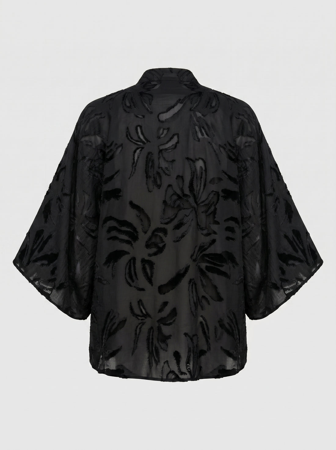 Blusa con maniche a campana